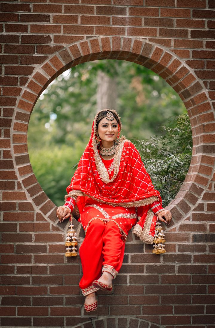 Traditional function makeup look