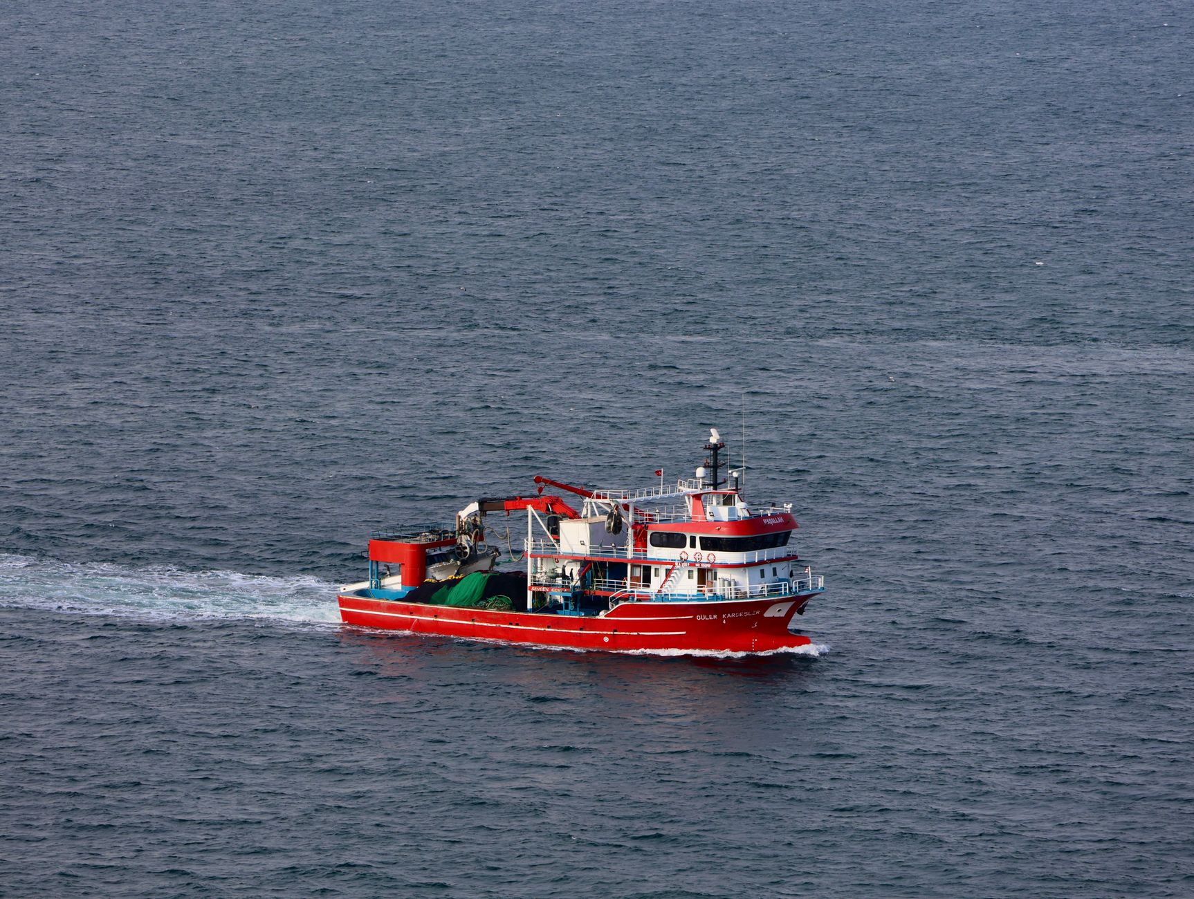 Licht sleepnetvissen verstoort zeeleven Waddenzee