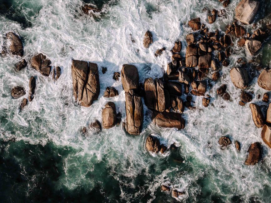 Cape Town helicopter tour aerial view