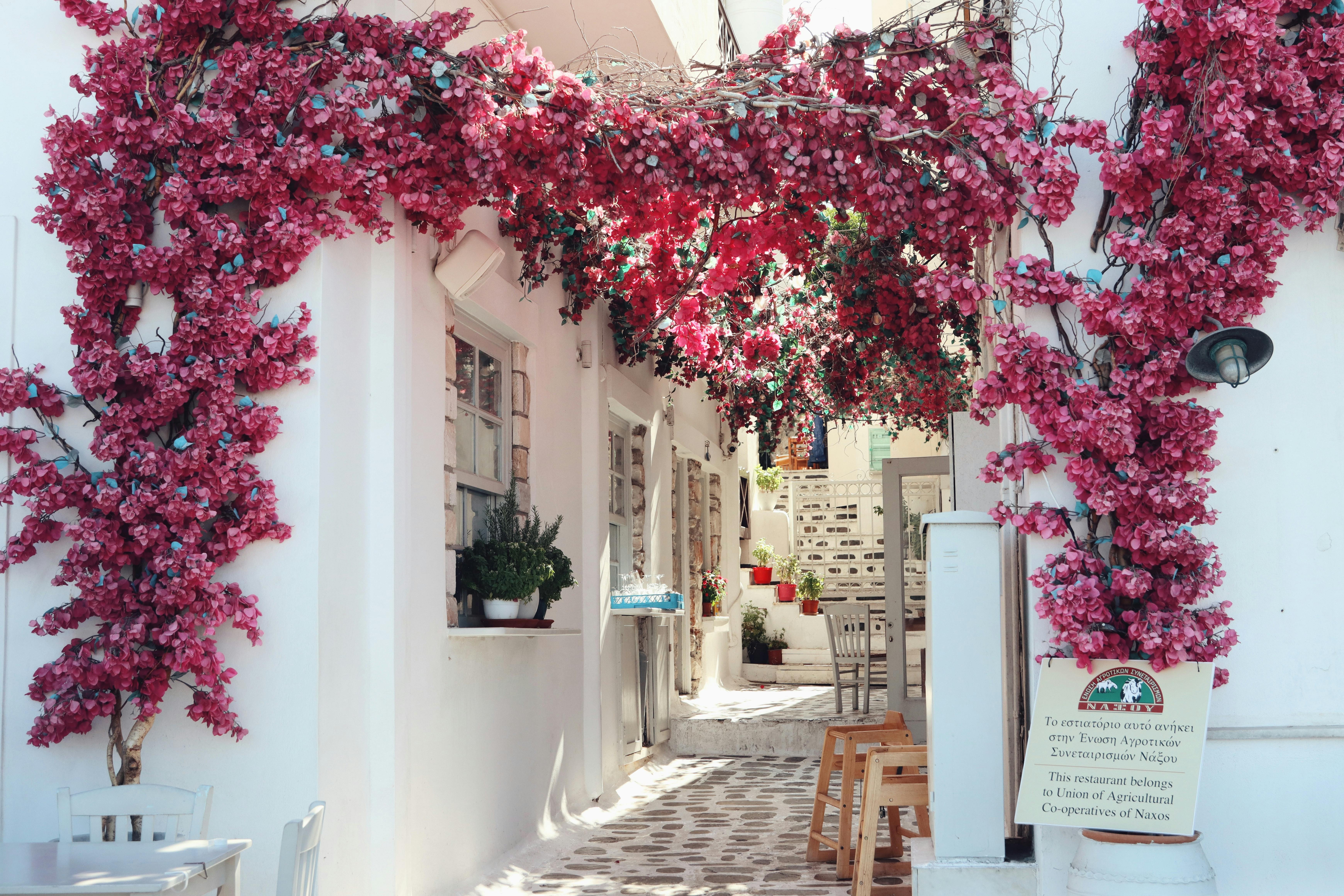 stunning aegean architecture in naxos greece