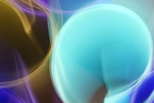 Vibrant abstract light streaks create a dynamic and colorful visual experience.