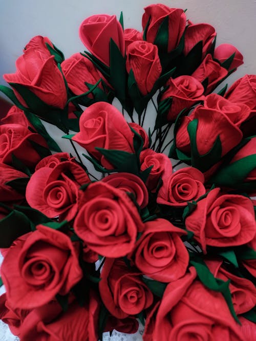 Бесплатное стоковое фото с buque, vermelho, красивые цветы