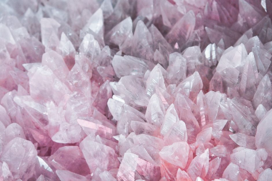 Rose Quartz Cluster