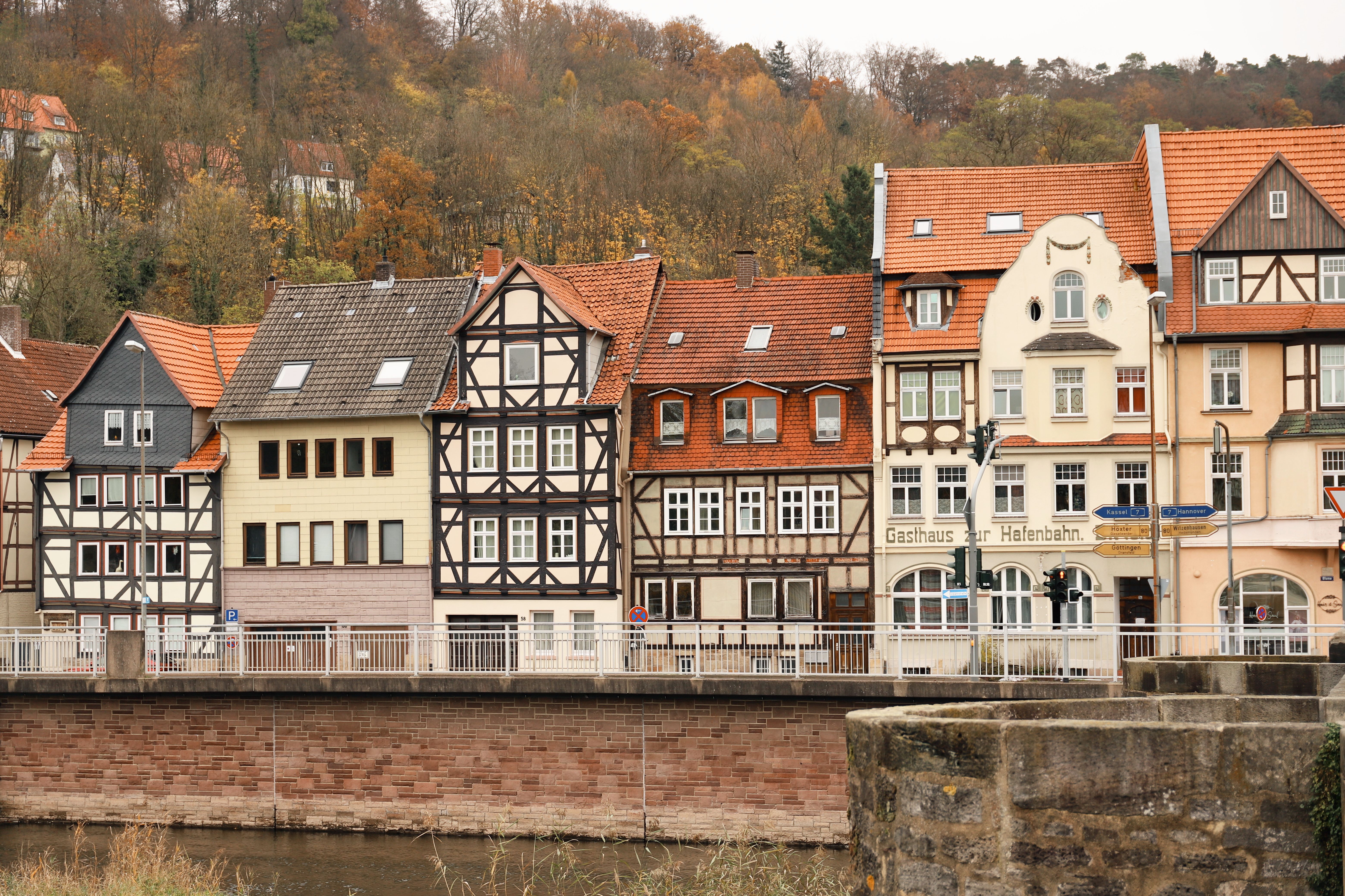 Historische Altstadt mit Fachwerkhäusern