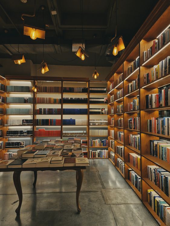 Cozy Bookstore Interior in Istanbul · Free Stock Photo
