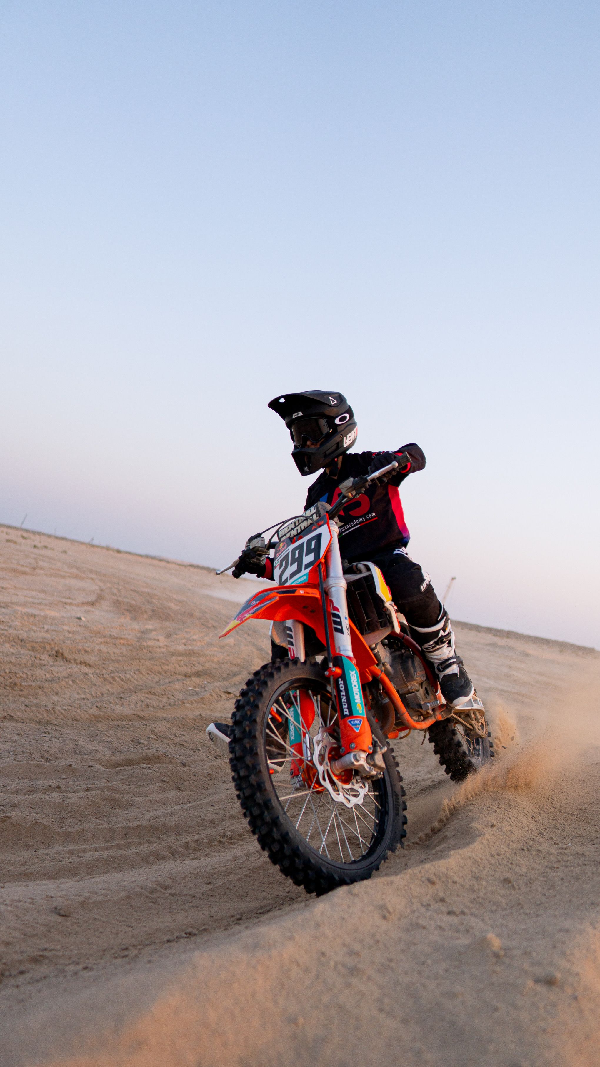Extreme Off-Road Dirt Bike Rider in Action · Free Stock Photo