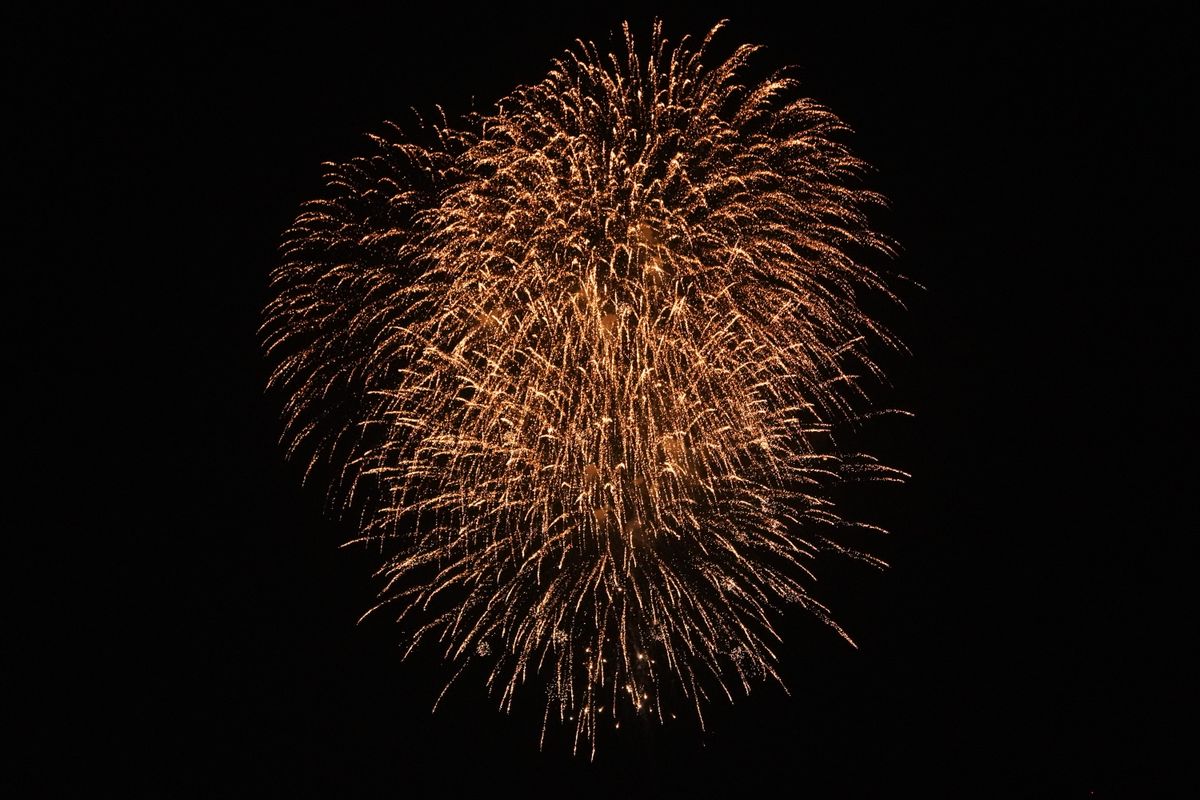 夜空の花火