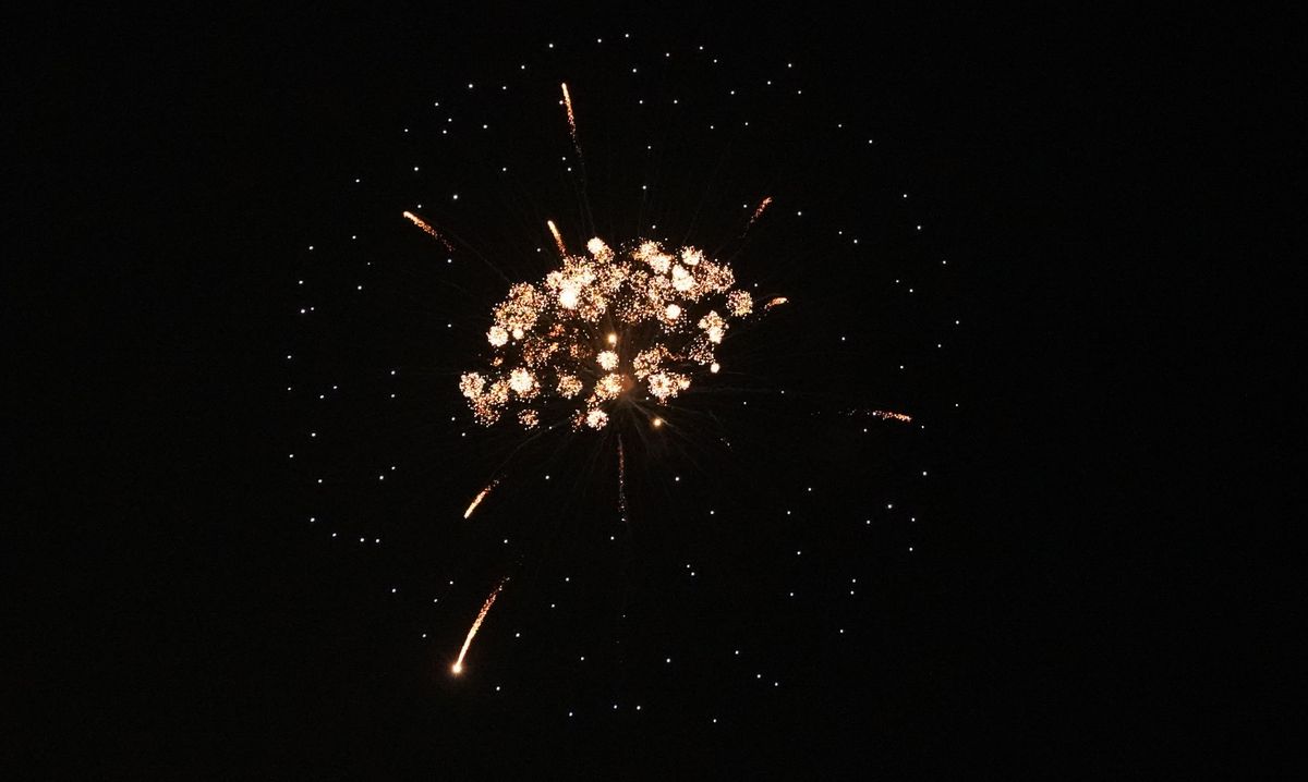 夜空の花火
