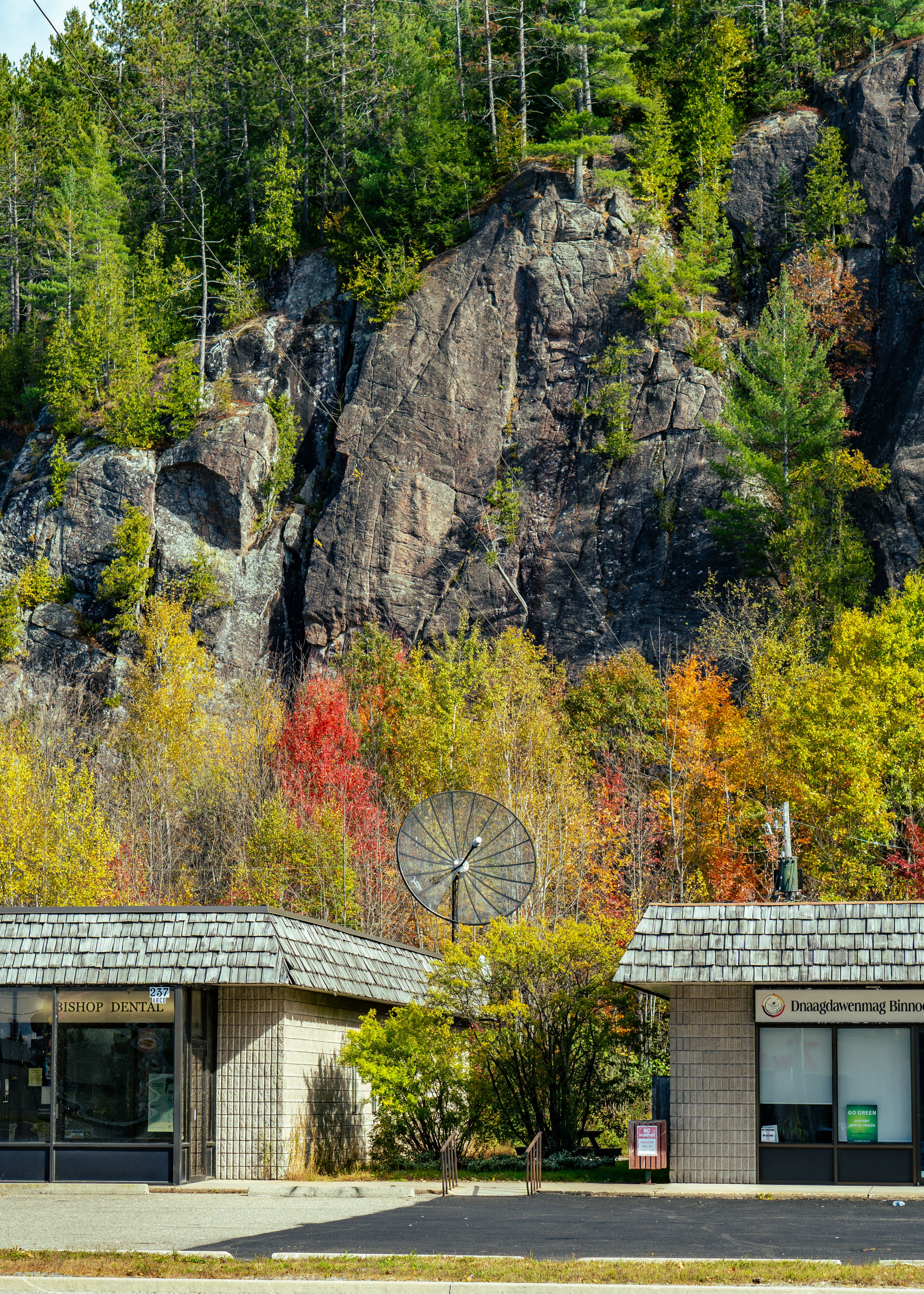 Scenic Fall View in Ontario with Rustic Building · Free Stock Photo