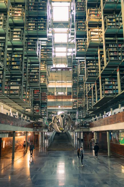 José Vasconcelos Library, Mexico City, Mexico
