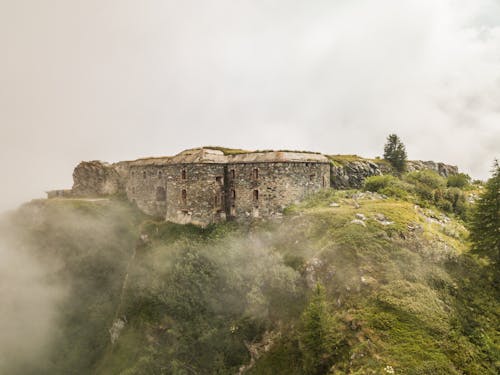Free stock photo of castle, drone, fortress Stock Photo