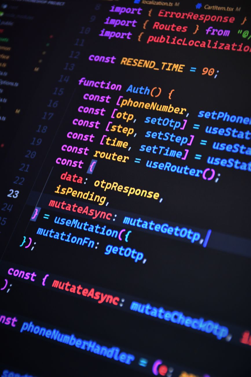 Code editor showing JavaScript array utility functions