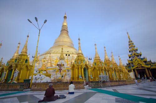 Free stock photo of buddhism, gold, meditation