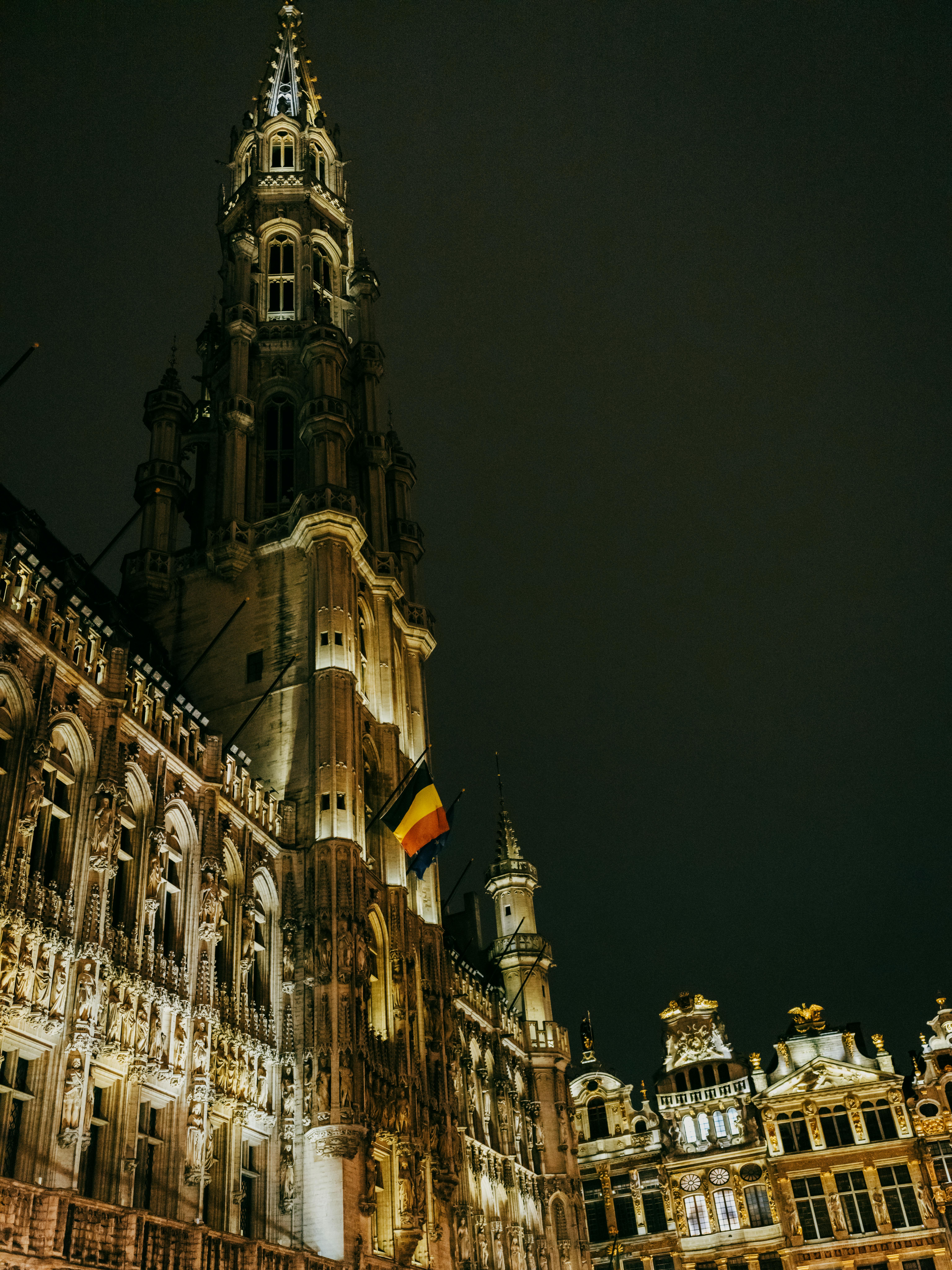 Brussels Grand Place and City Hall