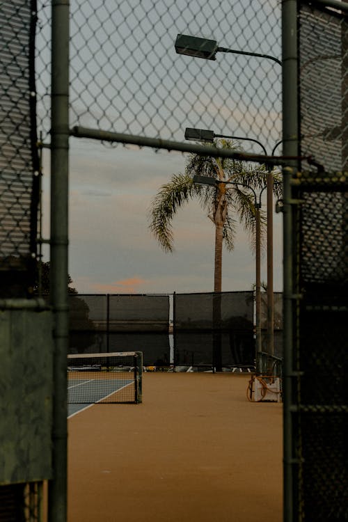 gratis Tennisbaan Stockfoto