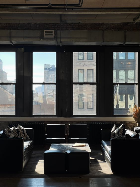 Stunning Luxury Urban Loft Window Views image