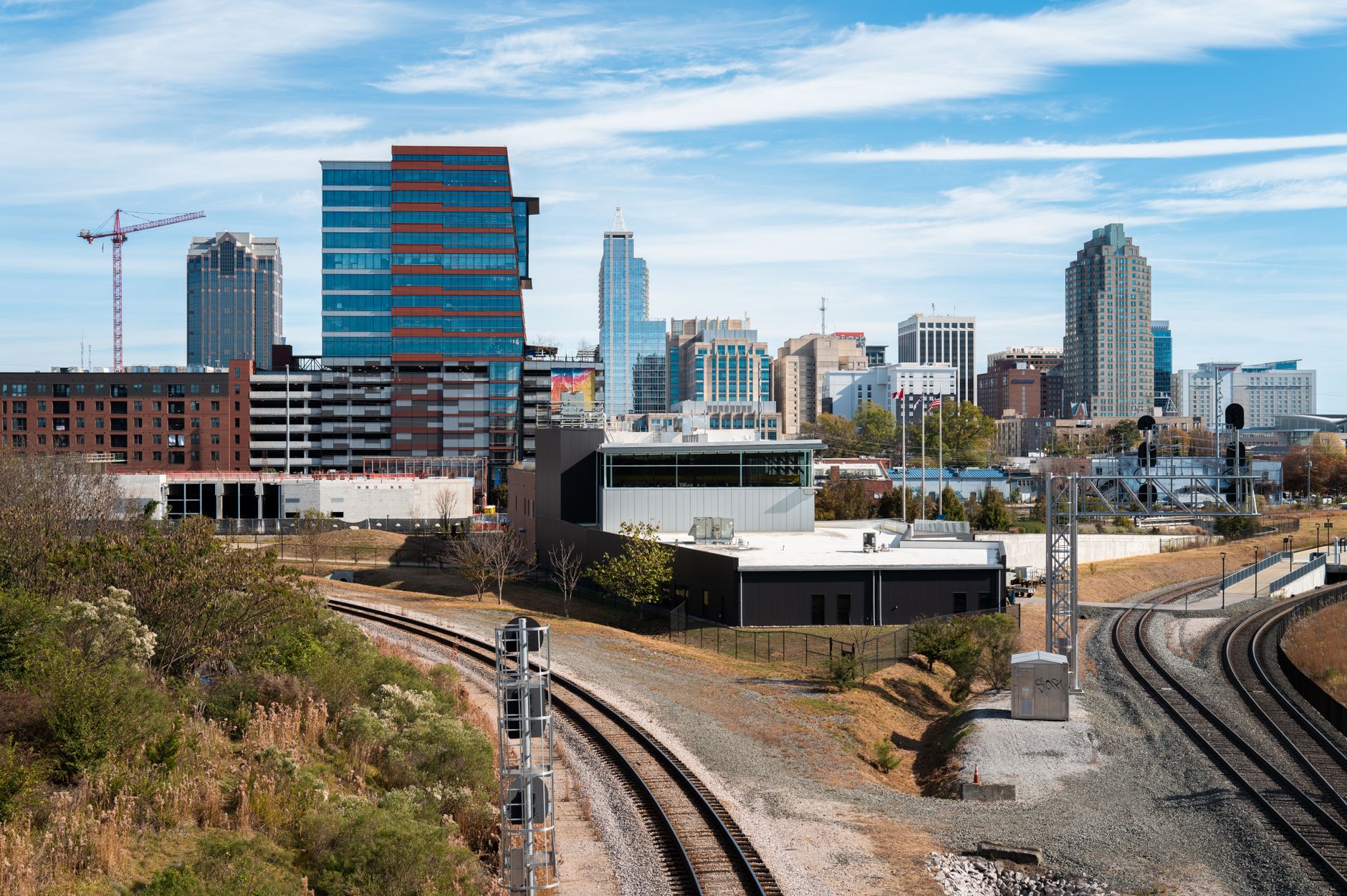 Raleigh skyline