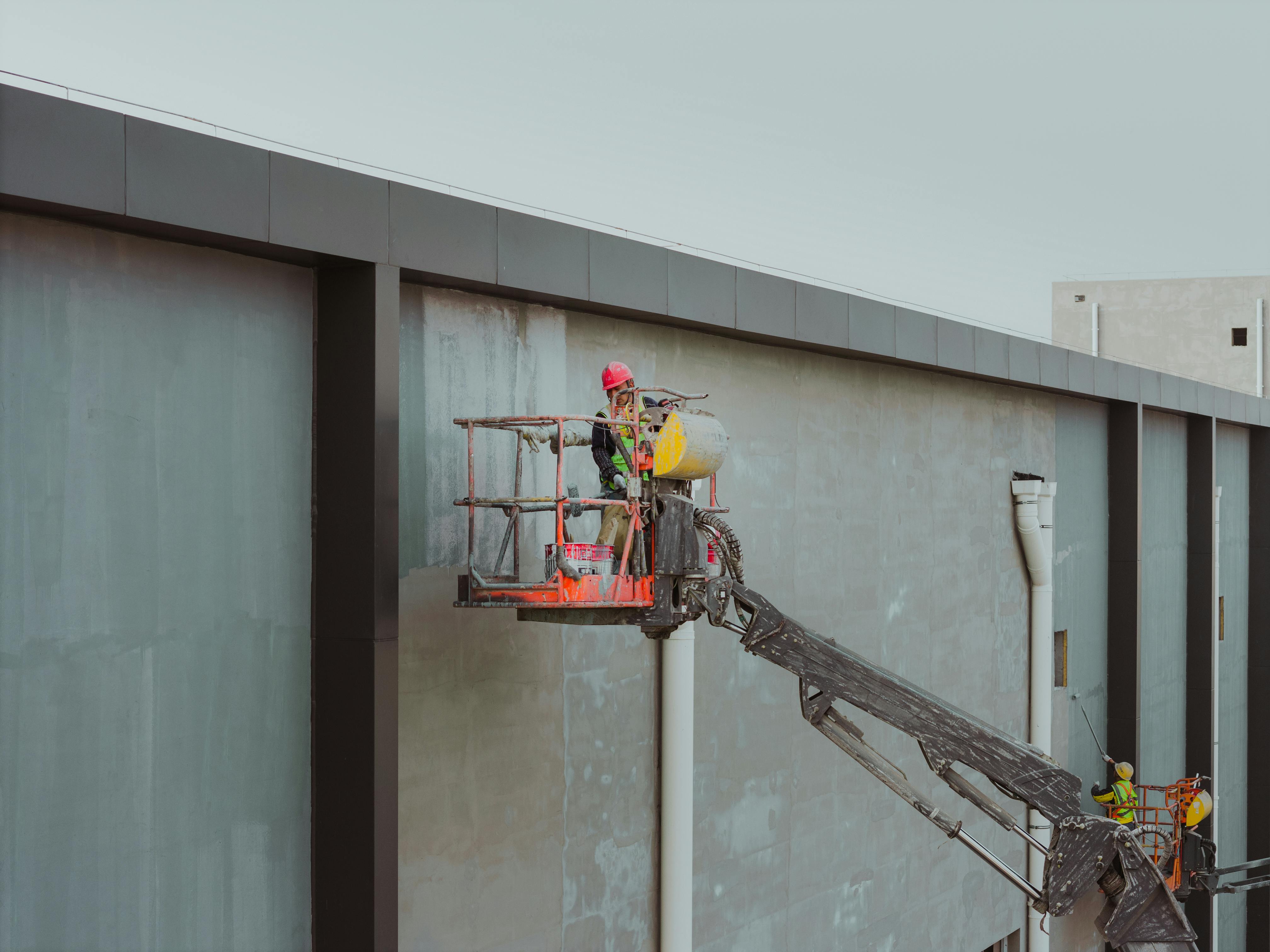 Free stock photo of builder, construction crane