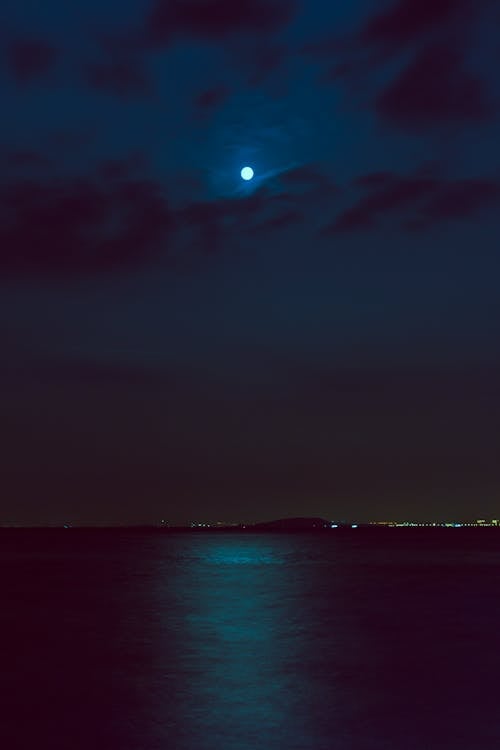 Moonlight Reflecting on the Lake Taihu