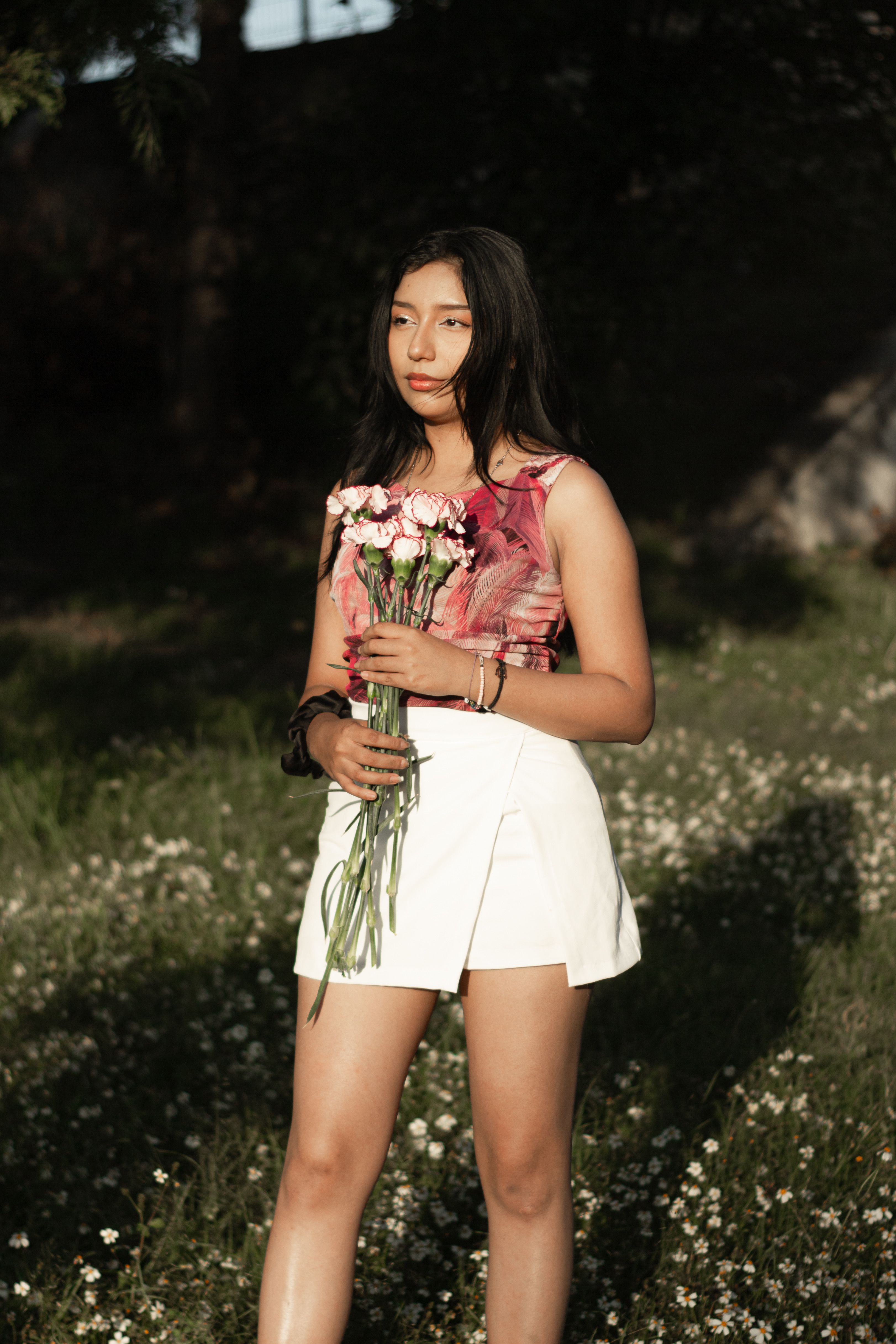 Blusa Ciganinha Floral Verde