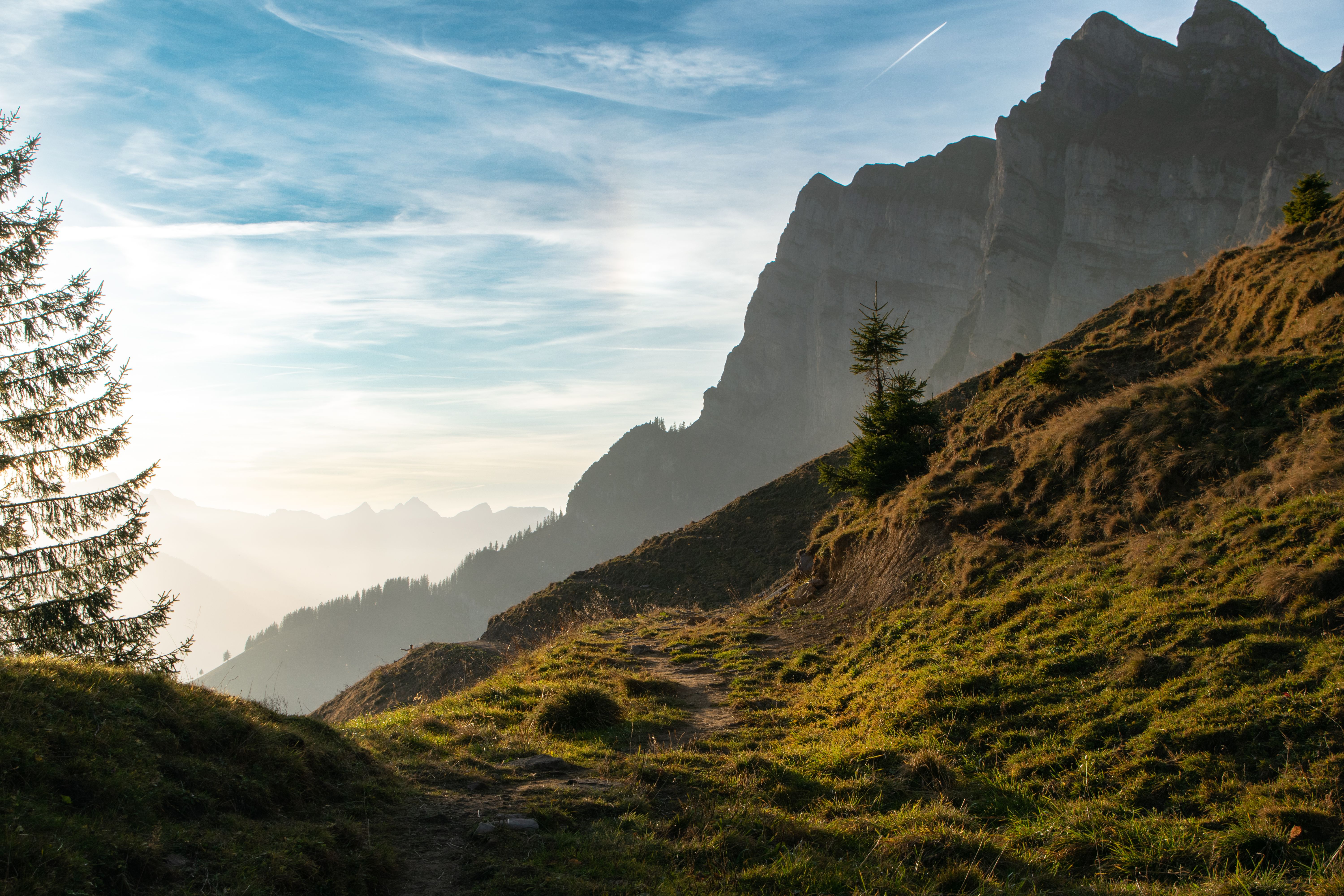 Mountain landscape representing quality