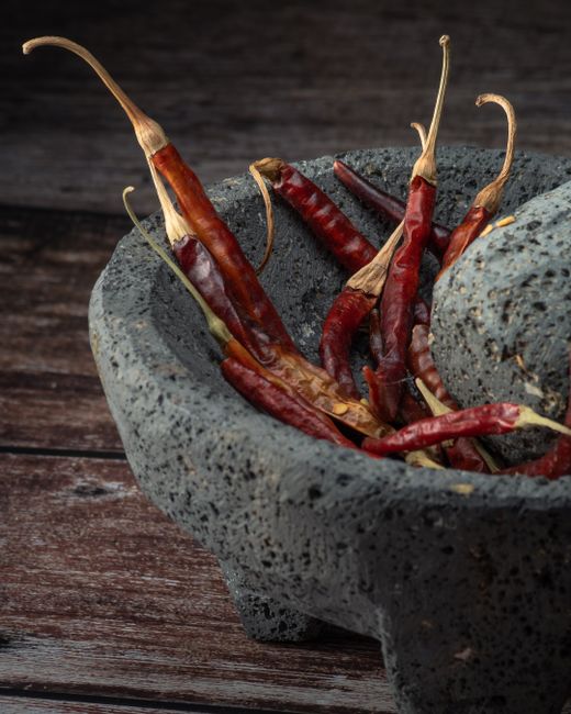Rehydrating means soaking a dried ingredient, like dried chiles or mushrooms, until it softens back toward its original texture. How and why it's done.