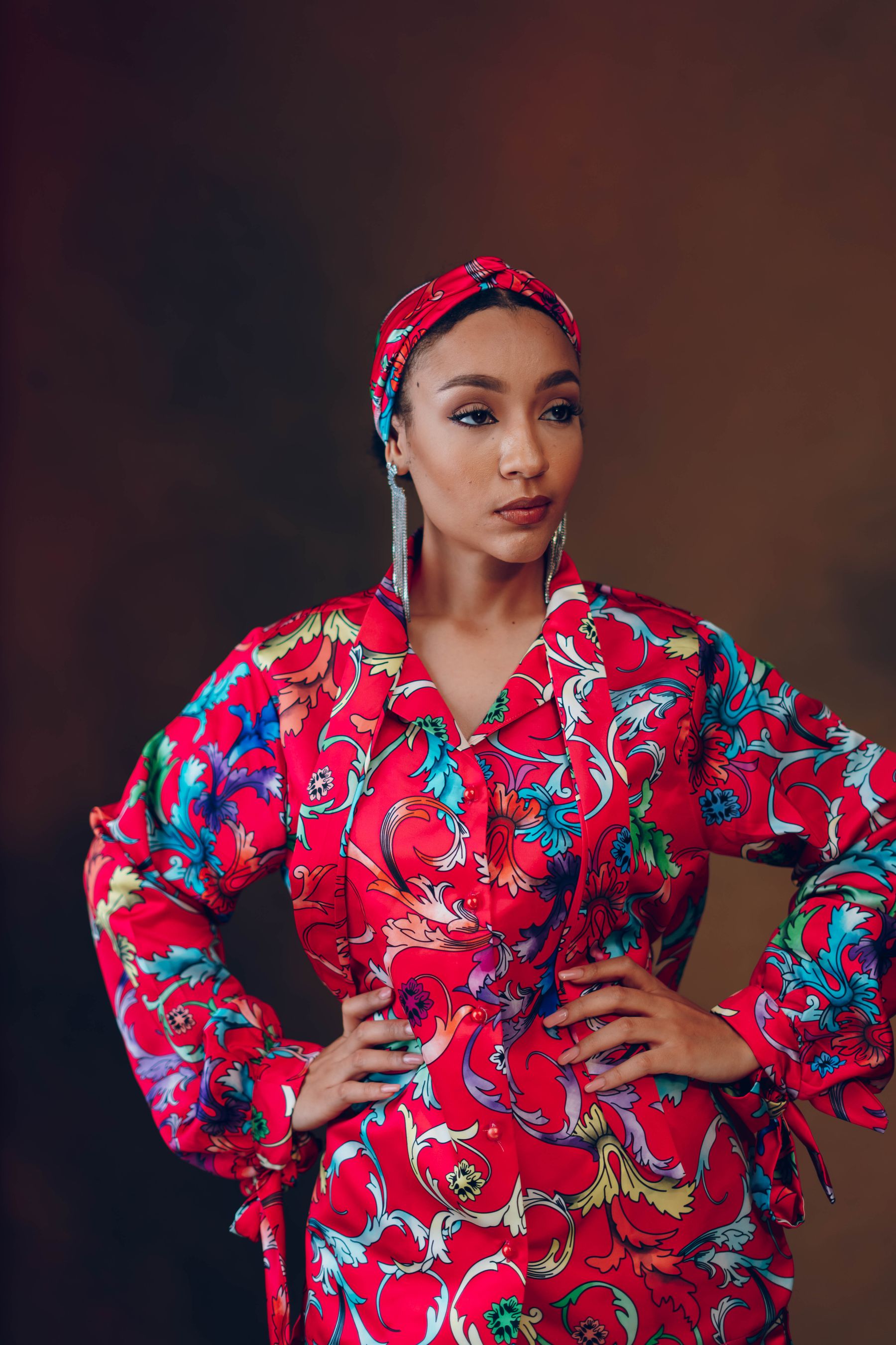 African fashion portrait