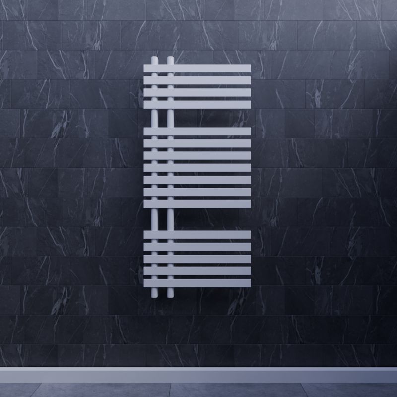 Wall mounted electric heater panel