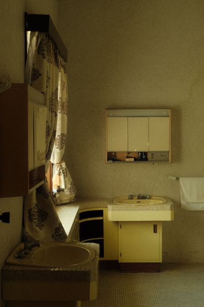 Dated bathroom