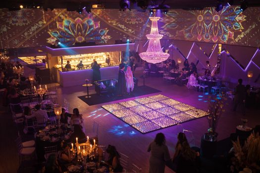 LED dansegulv til fest og bryllup