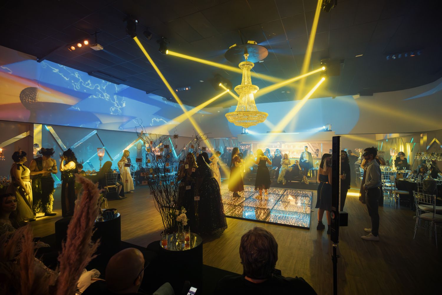 Elegant prom setup