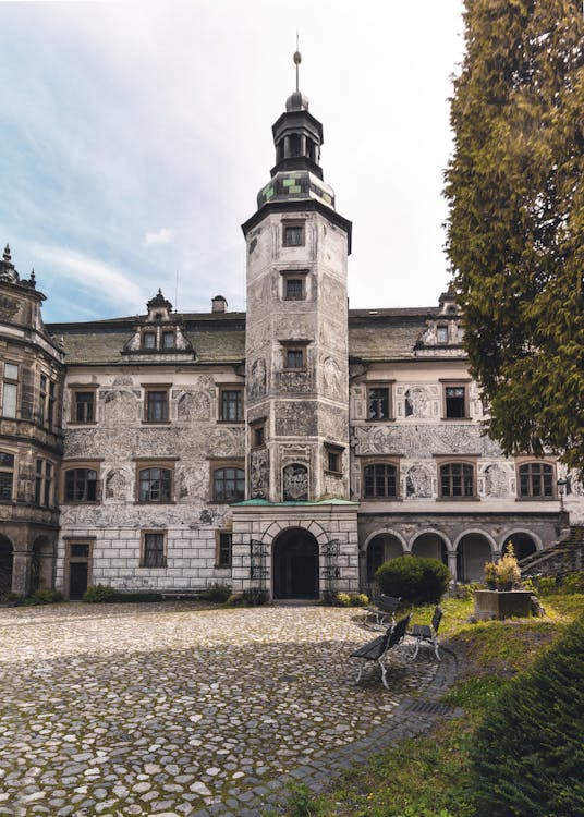 Çek Cumhuriyeti, kale içeren Ücretsiz stok fotoğraf