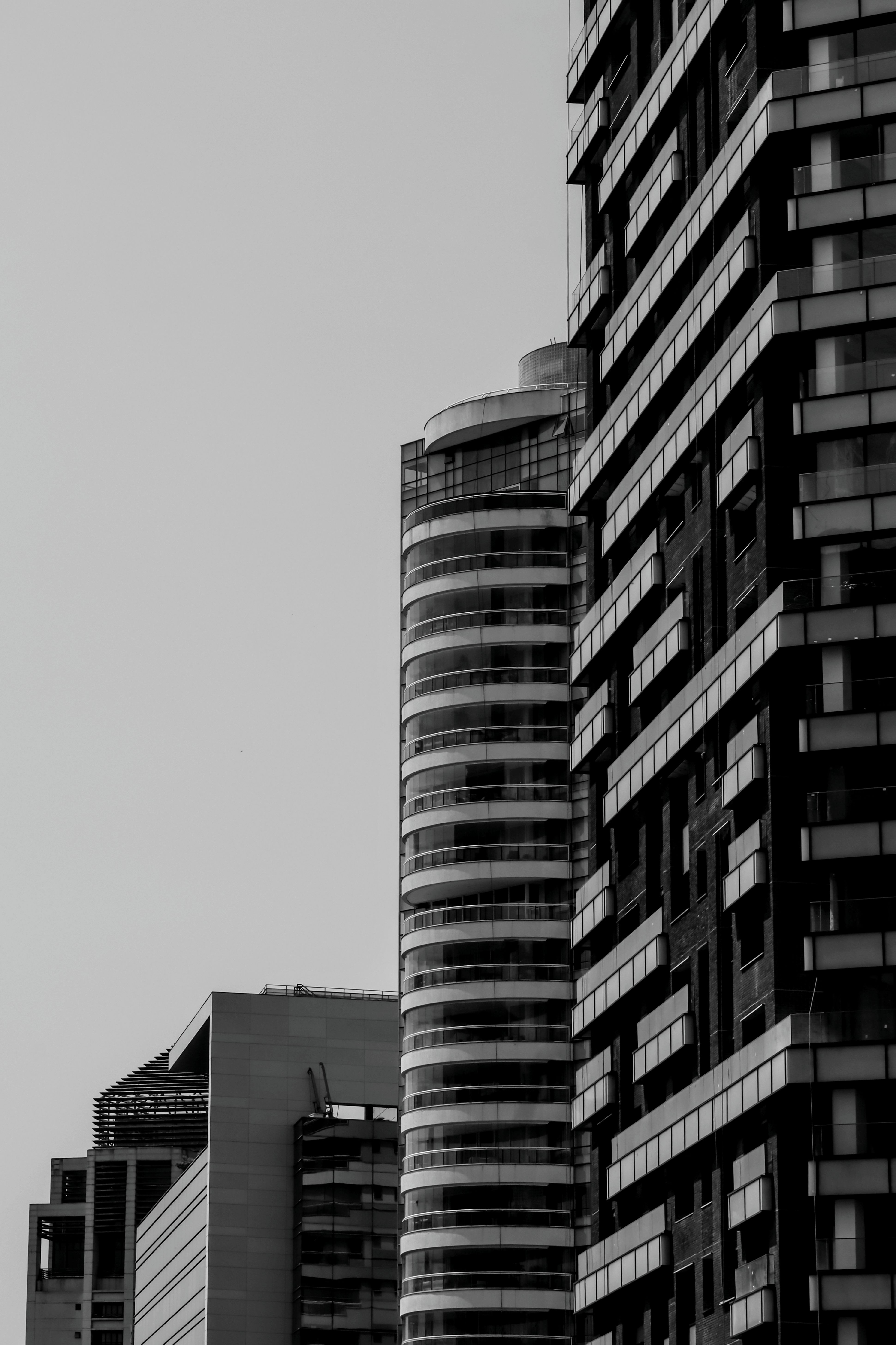 High Rise Building Skyline Design Reference: Modern City Skyline With High Rise Buildings