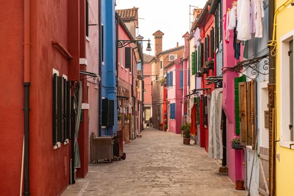 Colorful Street of Burano, Italy in Daylight · Free Stock Photo