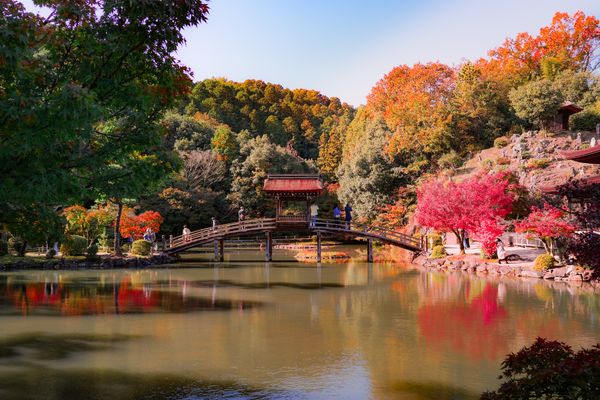 Kyoto Garden Bridge jigsaw puzzle