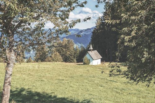 Free stock photo of black forest, chapel, forest Stock Photo