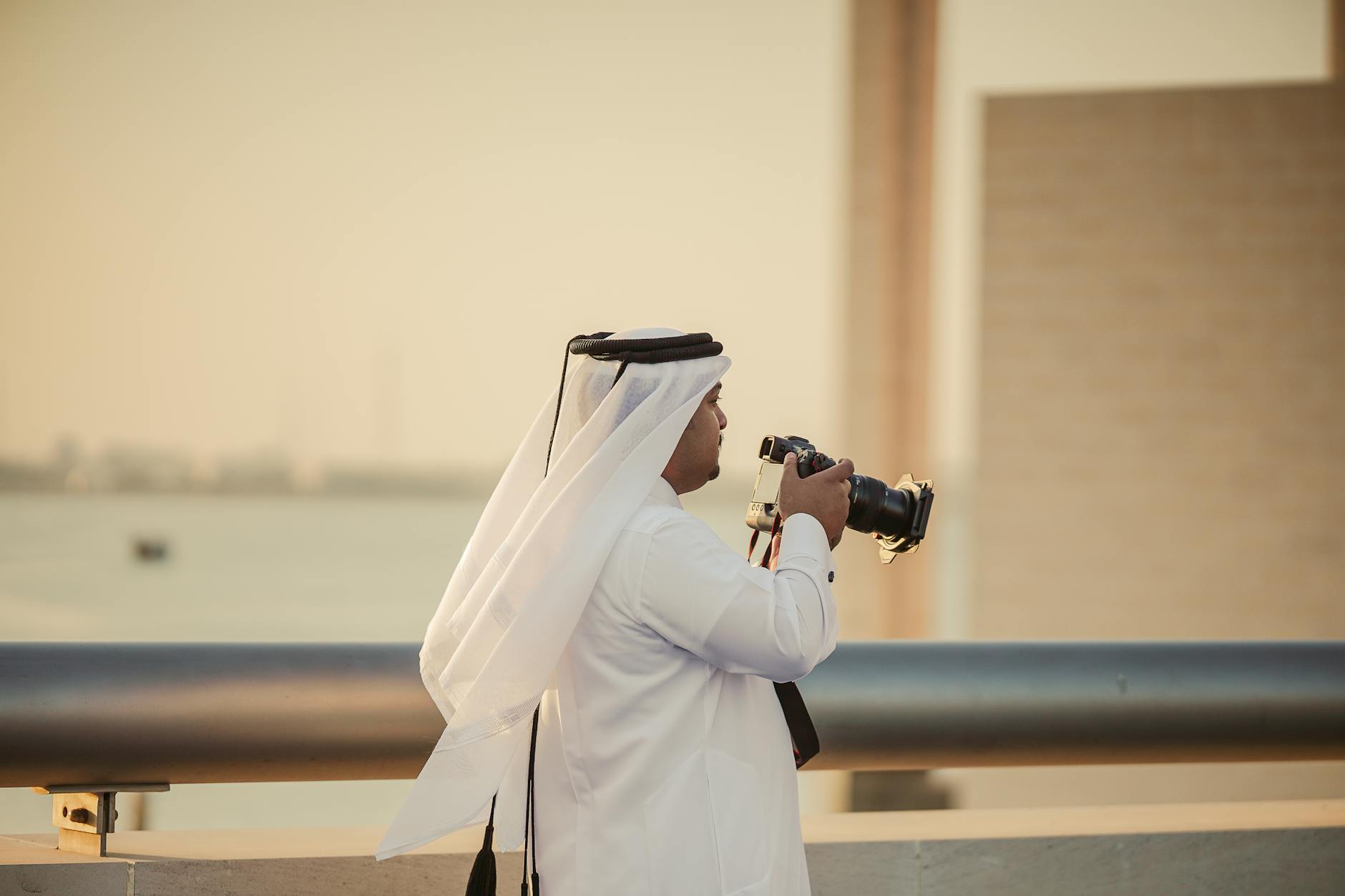 A person studying on a laptop