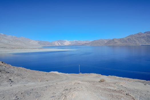 Pangong Lake overnight — Ladakh