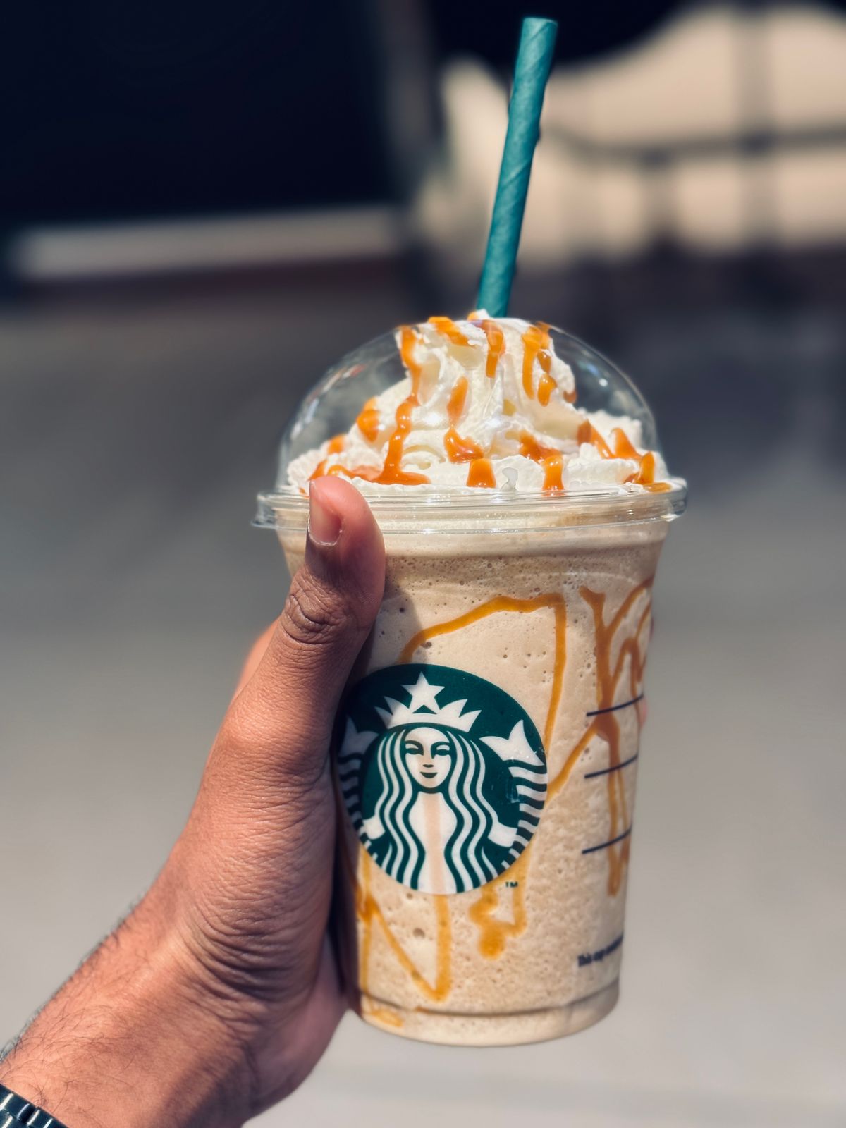 Iced Caramel Latte