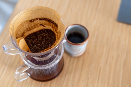 pour over coffee