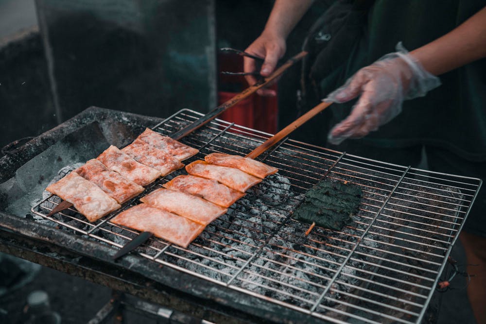 Grilled Squirrel Skewers