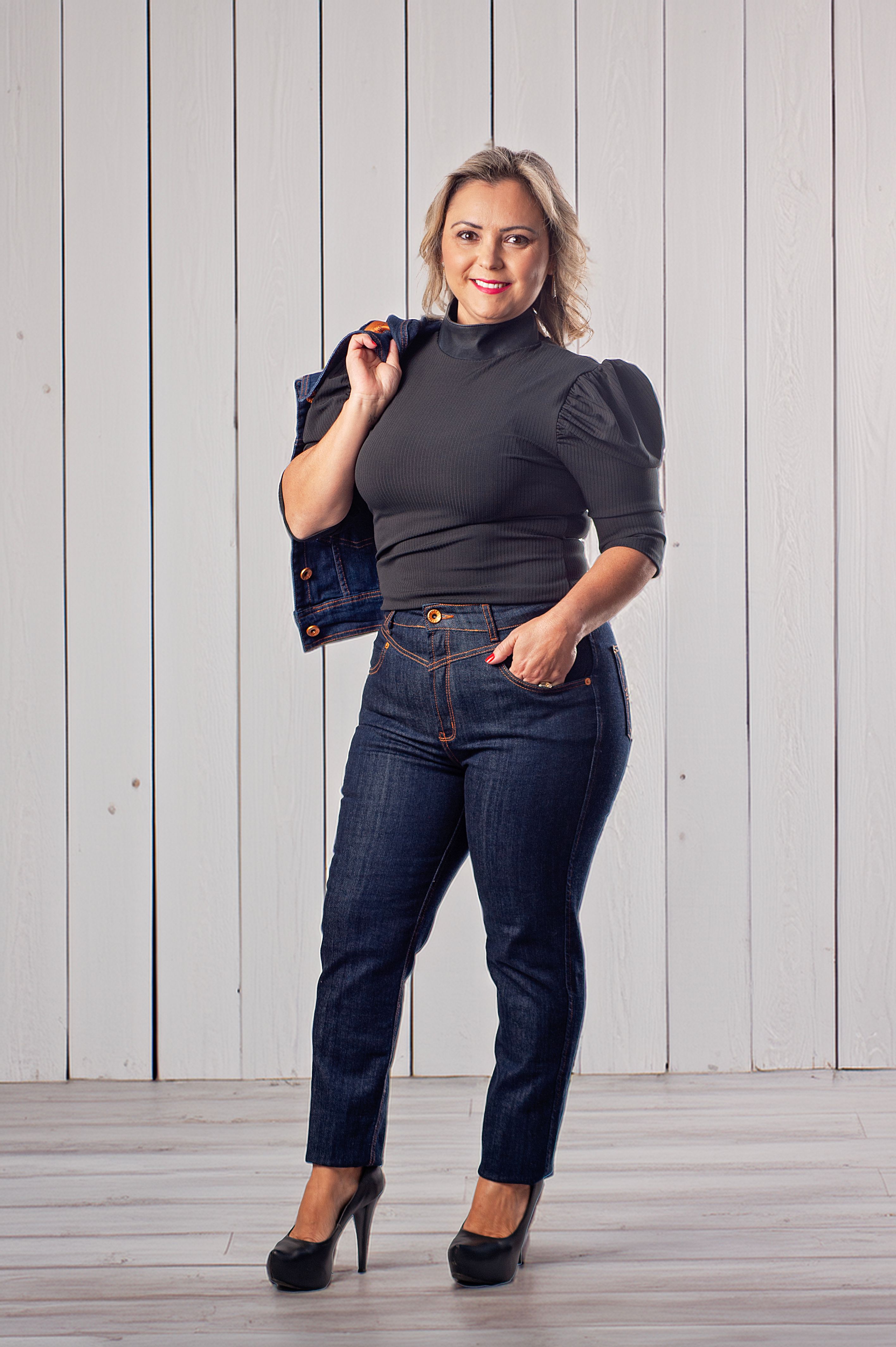 Calça Jeans Skinny