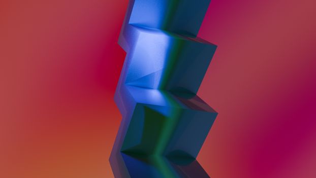 Prächtiges digitales Kunstwerk mit Abstrakt & Farbverlauf