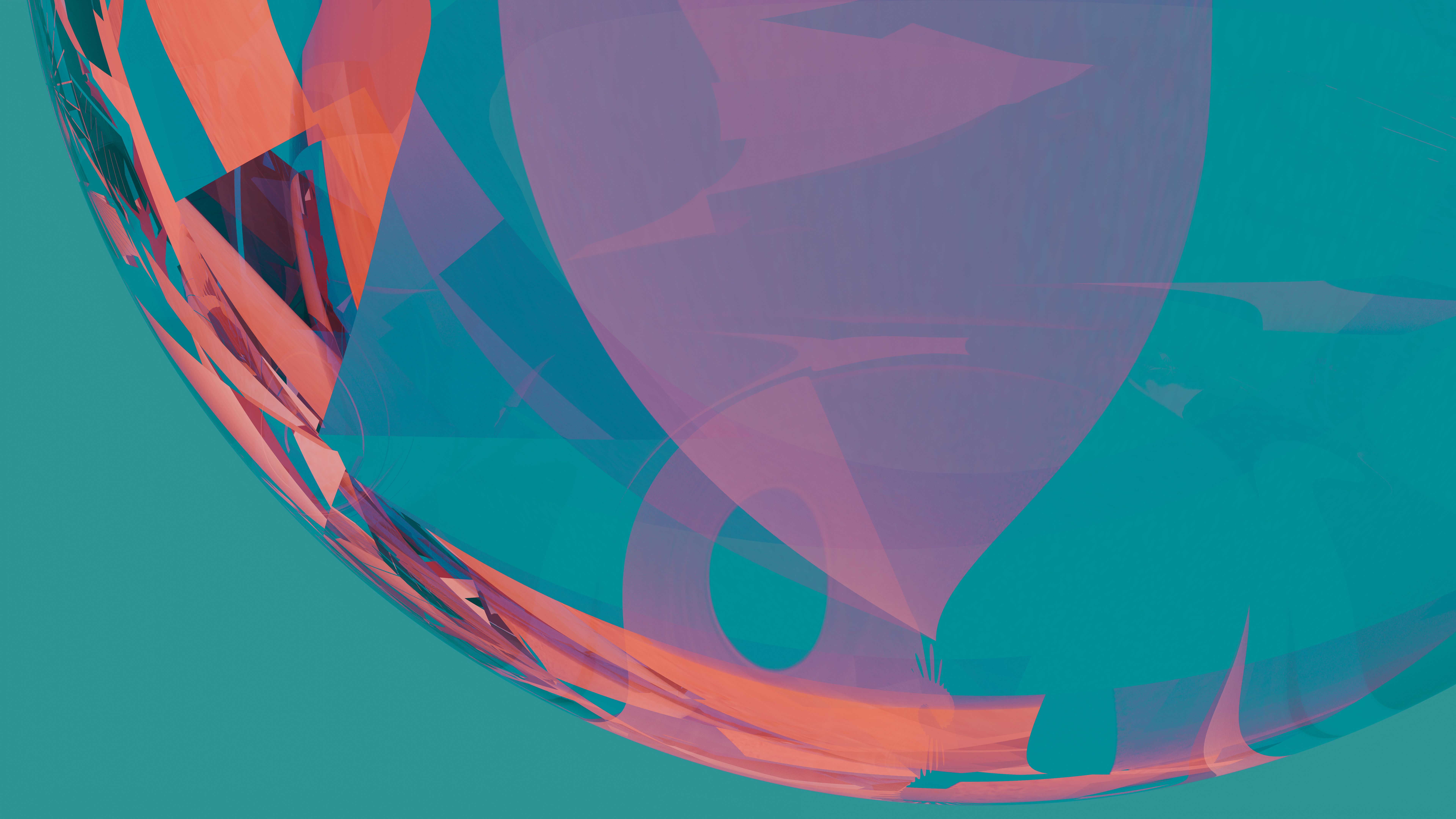 Vibrant Abstract Geometric Shapes in Bold Colors · Free Stock Photo