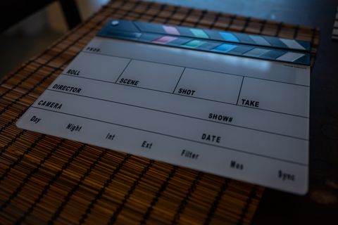 Film clapperboard