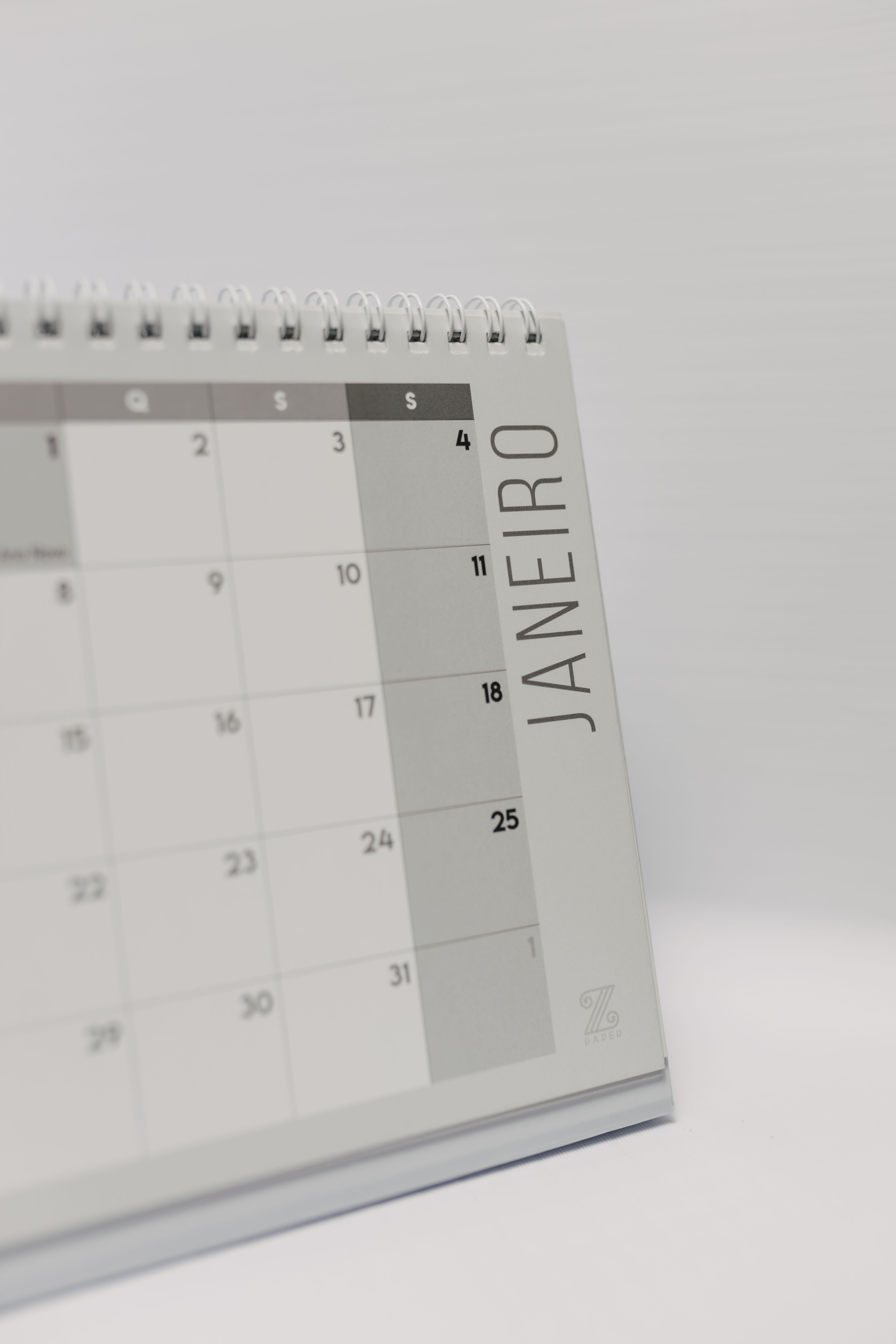 Desktop Monthly Planner Template