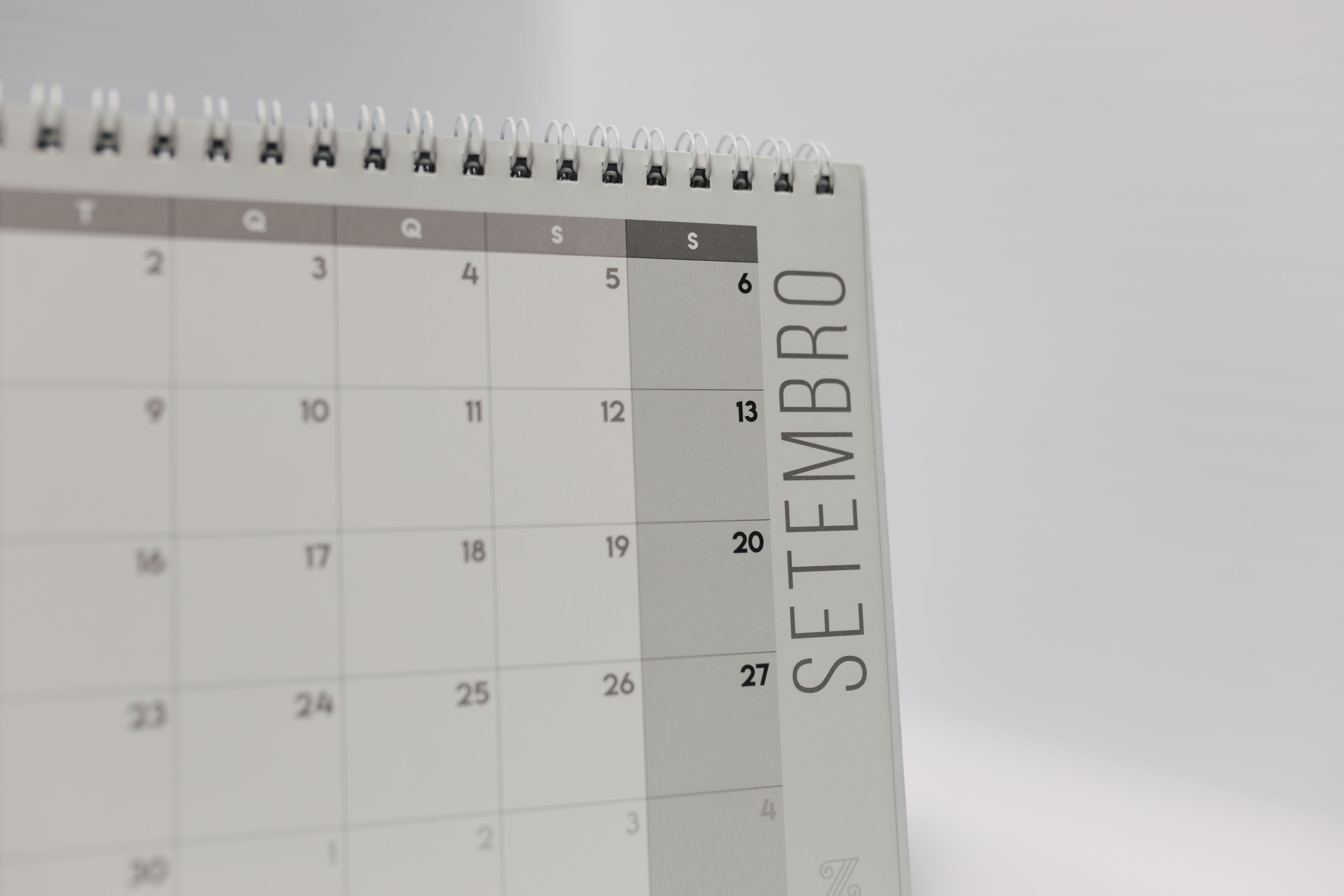 Monthly Desktop Planner Organizer