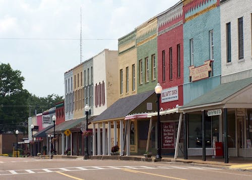 Free stock photo of small town