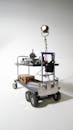 Studio Equipment Cart with Professional Lighting