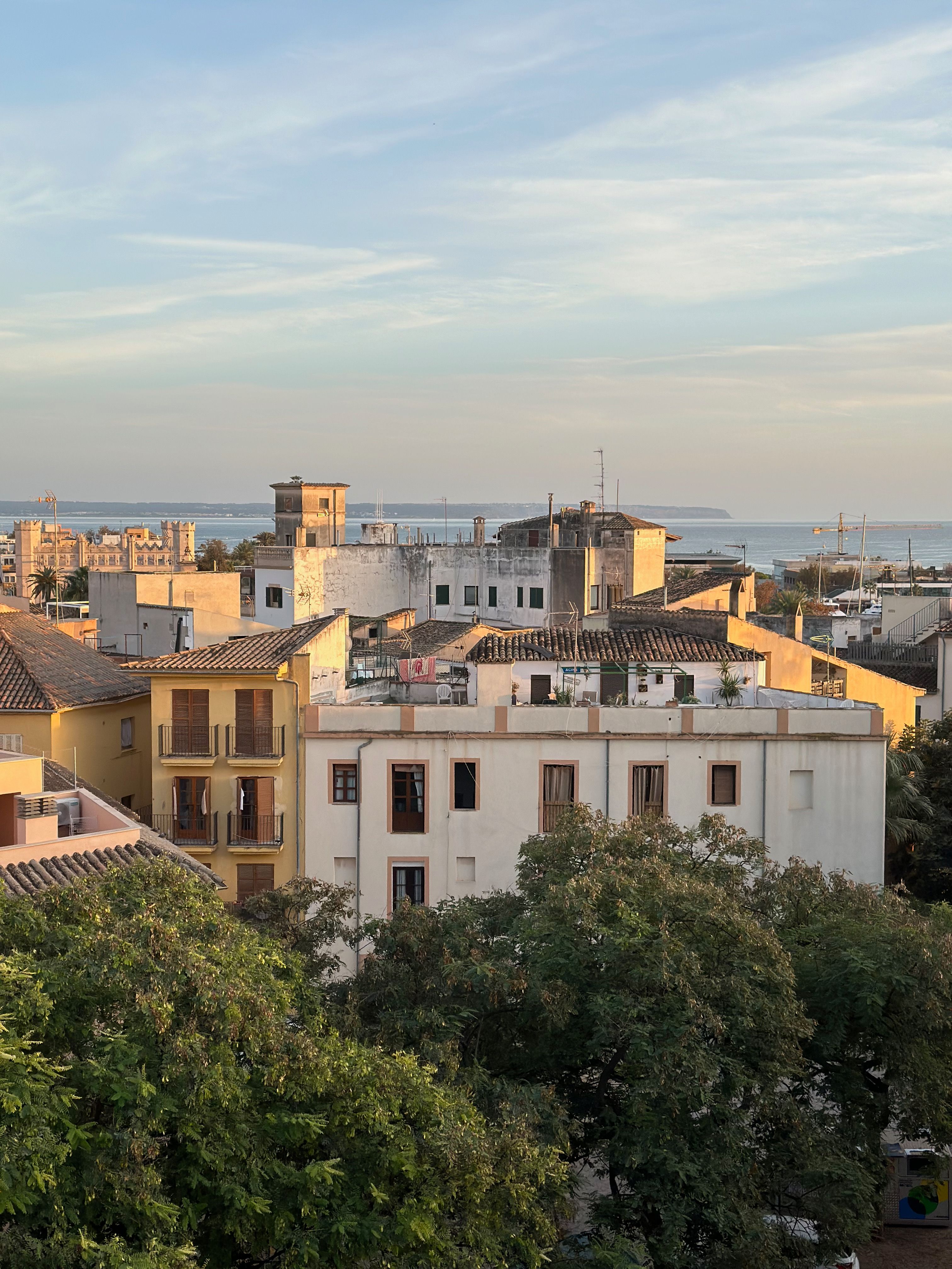 Palma de Mallorca at dusk